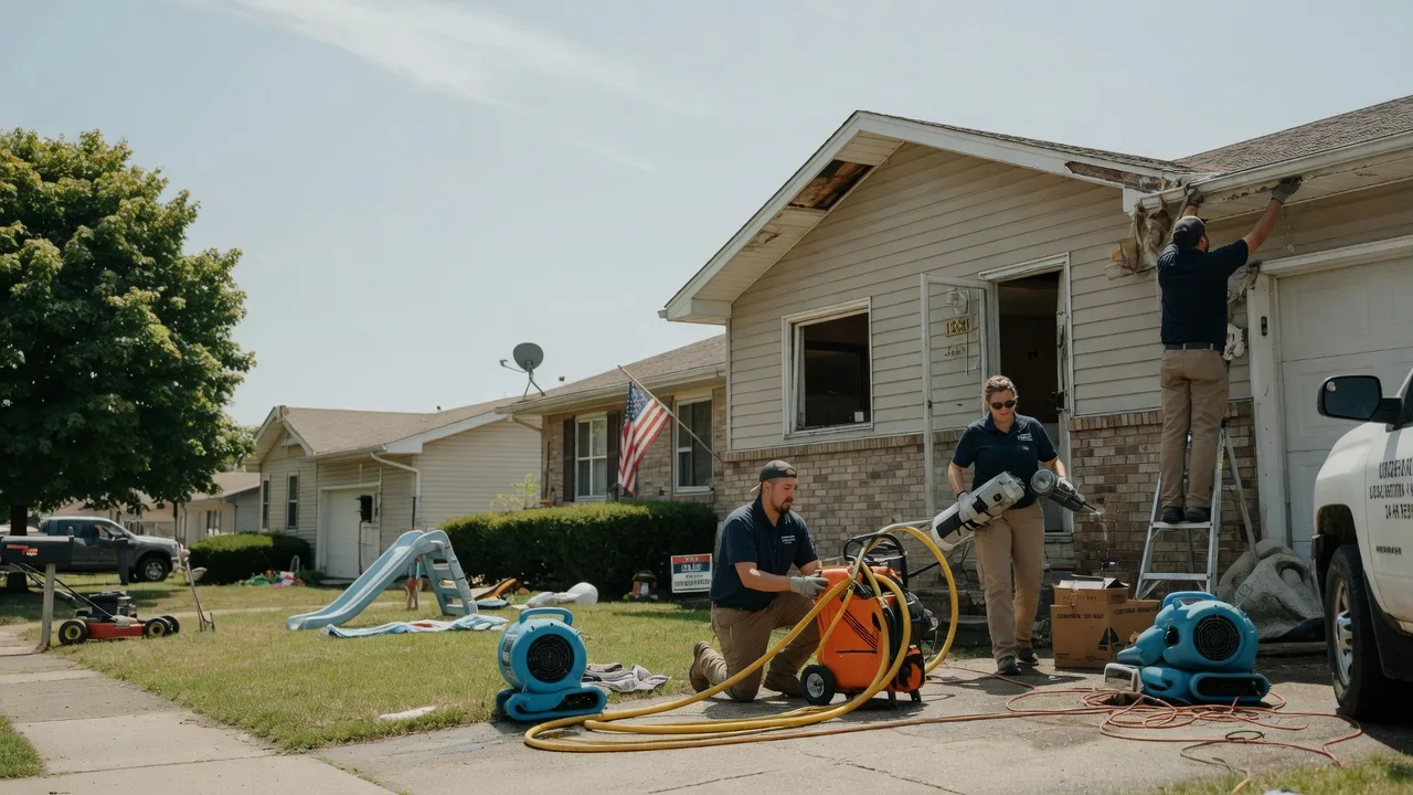 Water Damage Restoration in Tonica, IL near me